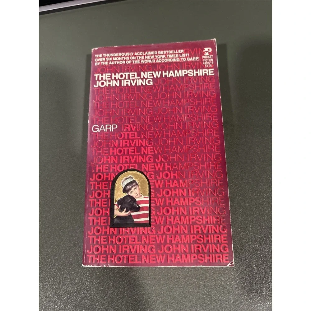 The Hotel New Hampshire John Irving 1982 Pocketbooks PB First Print Good